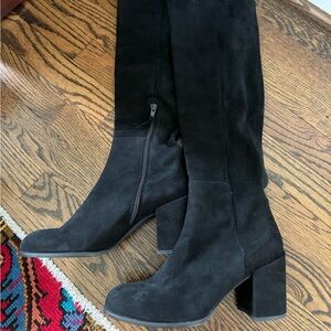Stuart Weitzman Alljack suede over-the-knee boots